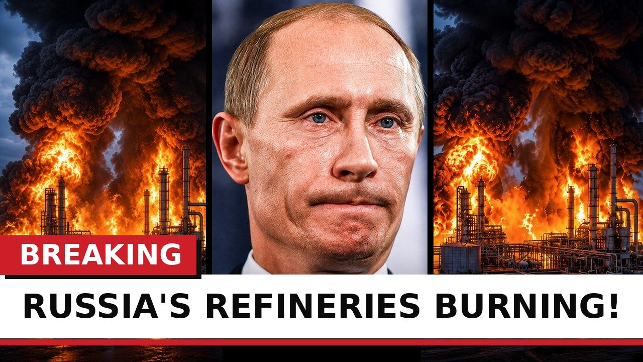 Putin's Fuel Crisis: Ukraine's Drones Reach Russia's Refineries